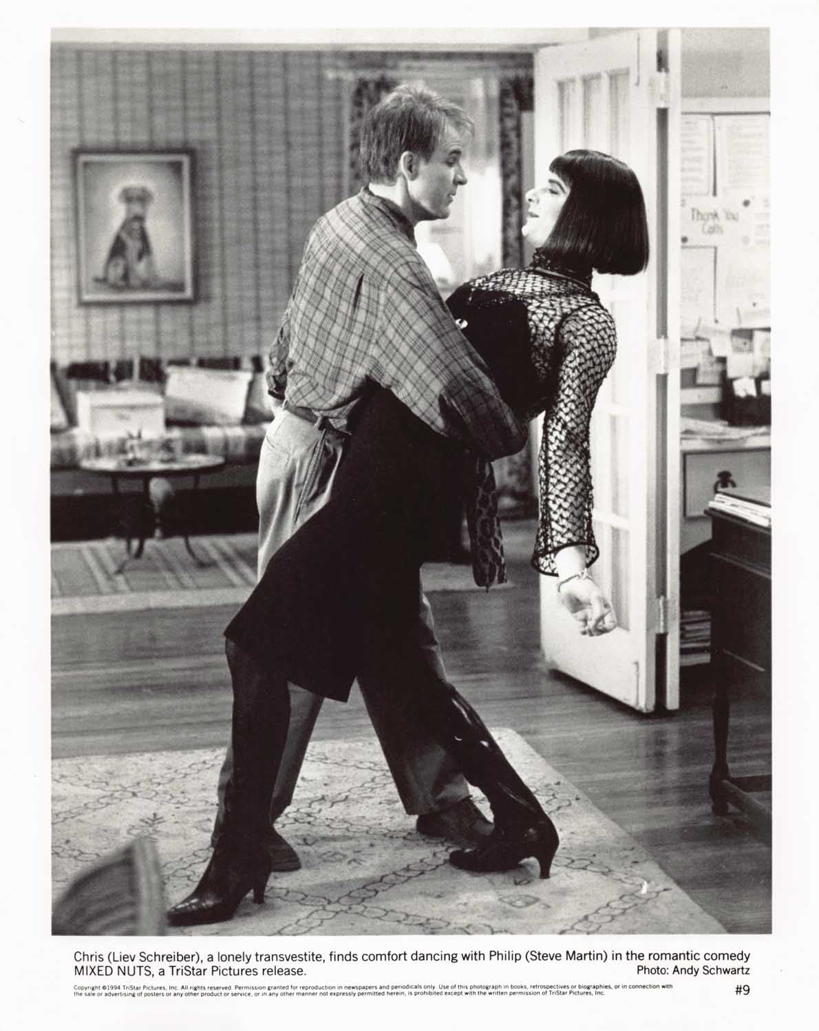 Adam Sandler MIXED NUTS Steve Martin Rita Wilson original 8x10 press photos 1994