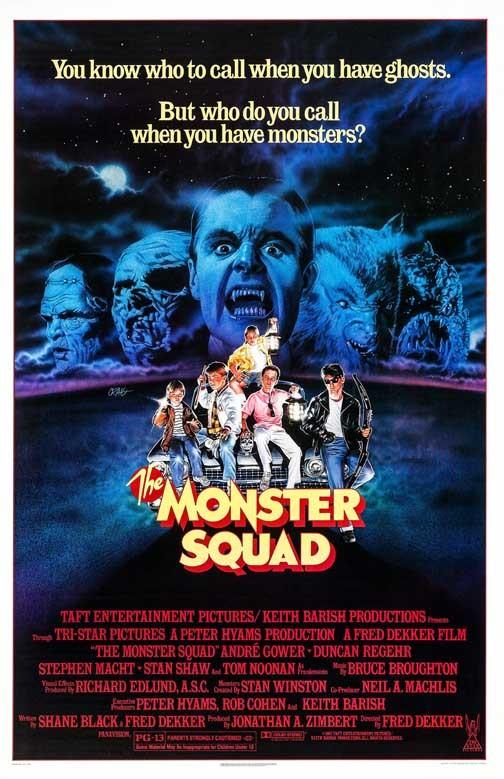 Andre Gower THE MONSTER SQUAD Stephen Macht Tom Noonan movie poster 11x17