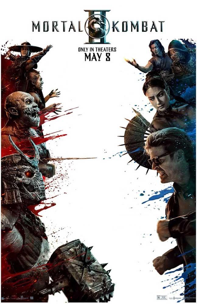 Karl Urban MORTAL KOMBAT 2 advance movie poster 11x17