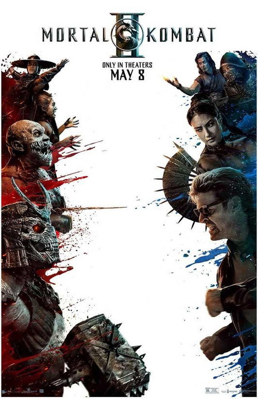 Karl Urban MORTAL KOMBAT 2 advance movie poster 11x17