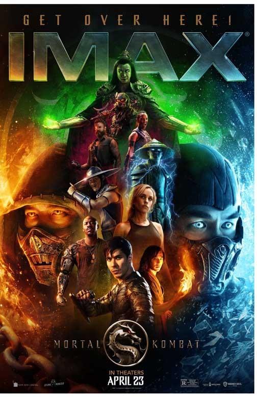 MORTAL KOMBAT Imax movie poster 11x17