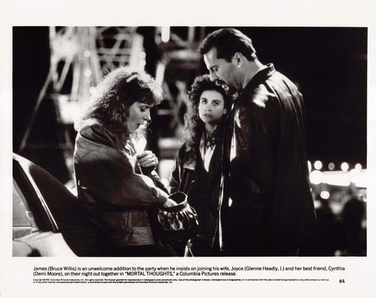 Glenne Heady MORTAL THOUGHTS Demi Moore Bruce Willis original press photo 1991