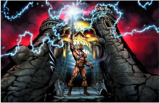 He-Man MASTERS OF THE UNIVERSE poster 17x11