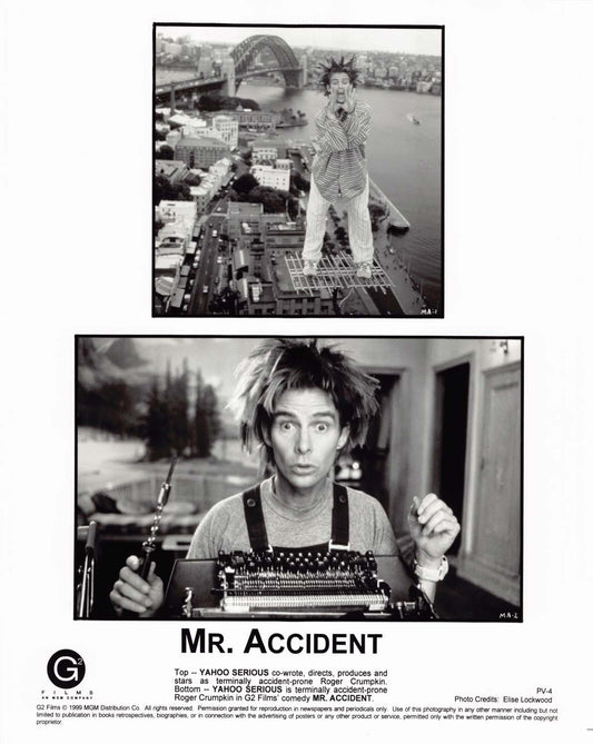 Yahoo Serious MR ACCIDENT original 8x10 press photo 1999