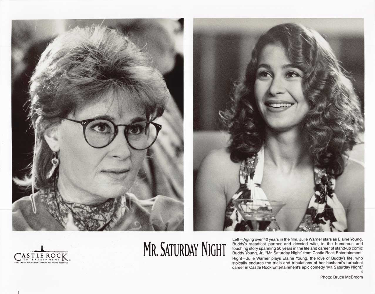 Julie Warner MR SATURDAY NIGHT original 10x8 press photo 1992