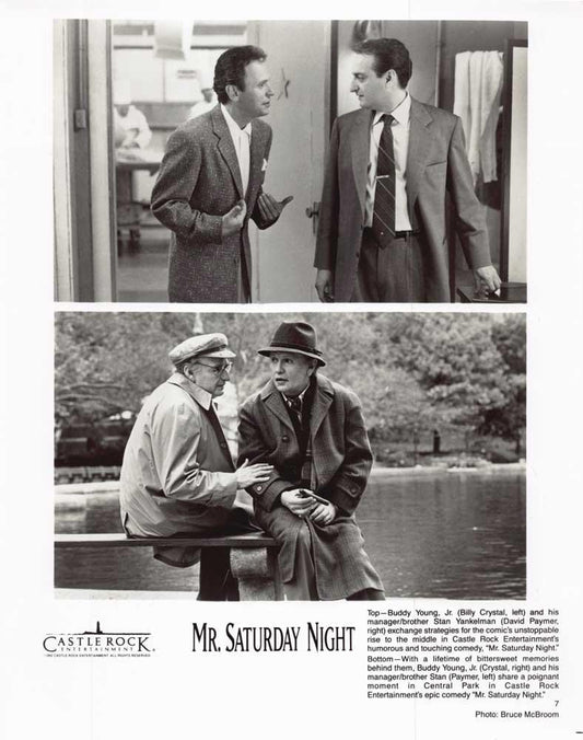 Billy Crystal MR SATURDAY NIGHT David Paymer original 8x10 press photo 1992
