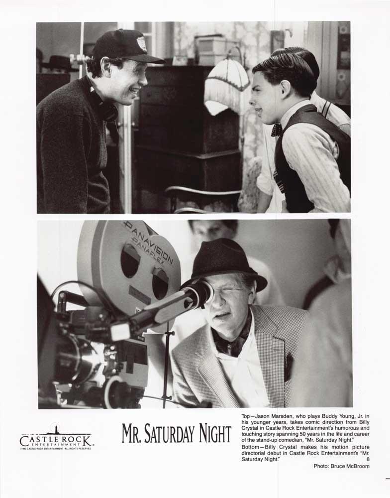 Billy Crystal MR SATURDAY NIGHT Jason Marsden original 8x10 press photo 1992