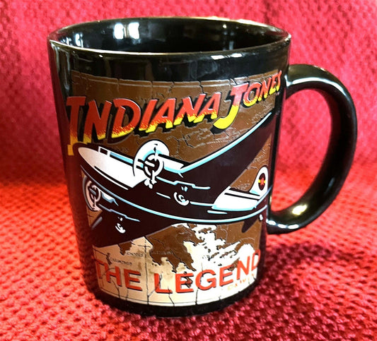 1990's Lucasfilm Fan Club INDIANA JONES THE LEGEND ceramic mug NEW