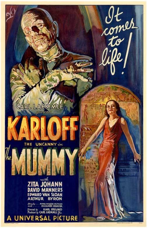 Boris Karloff THE MUMMY movie poster 11x17