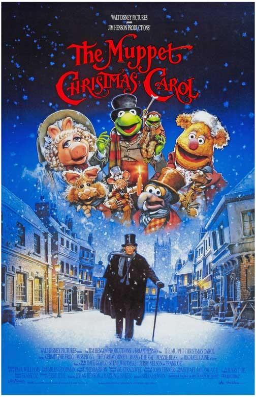 Jim Henson's THE MUPPET CHRISTMAS CAROL movie poster 11x17 Drew Struzan