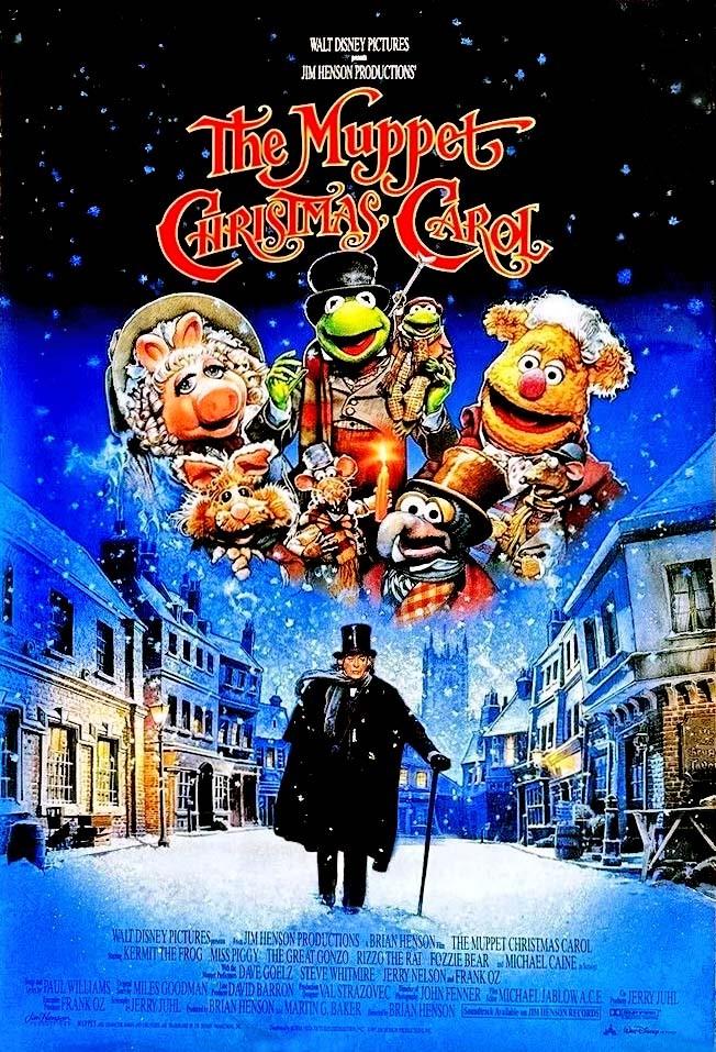 Drew Struzan MUPPET CHRISTMAS CAROL original DS movie poster 27x40