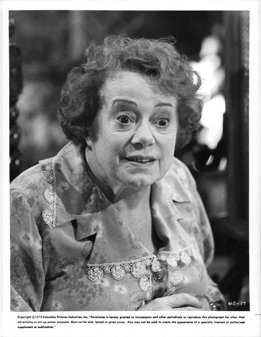 Elsa Lanchester MURDER BY DEATH original 8x10 press photo 1976