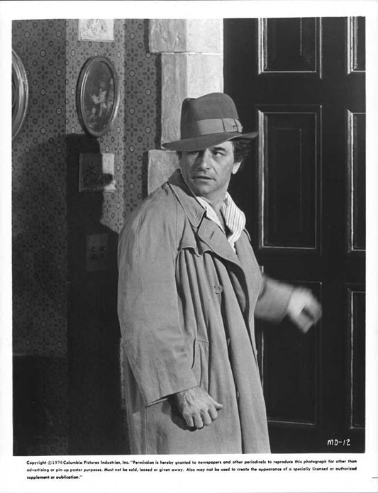 Peter Falk MURDER BY DEATH original 8x10 press photo 1976