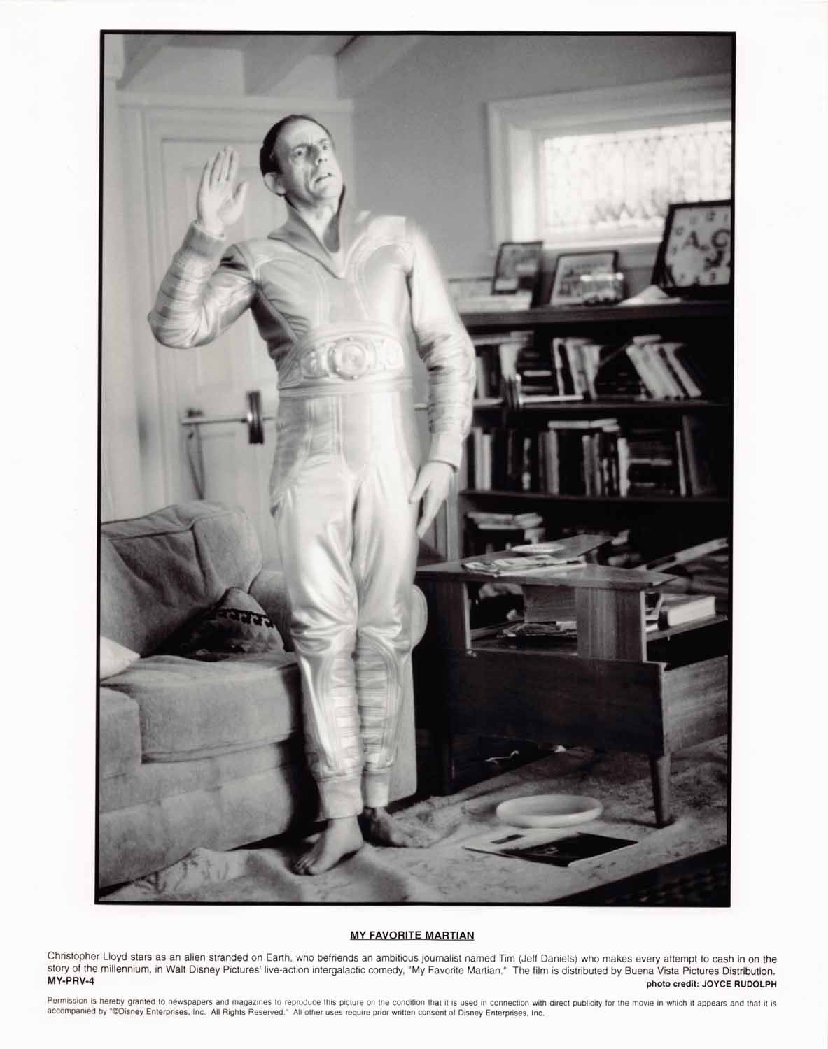 Christopher Lloyd MY FAVORITE MARTIAN original press photos 1999