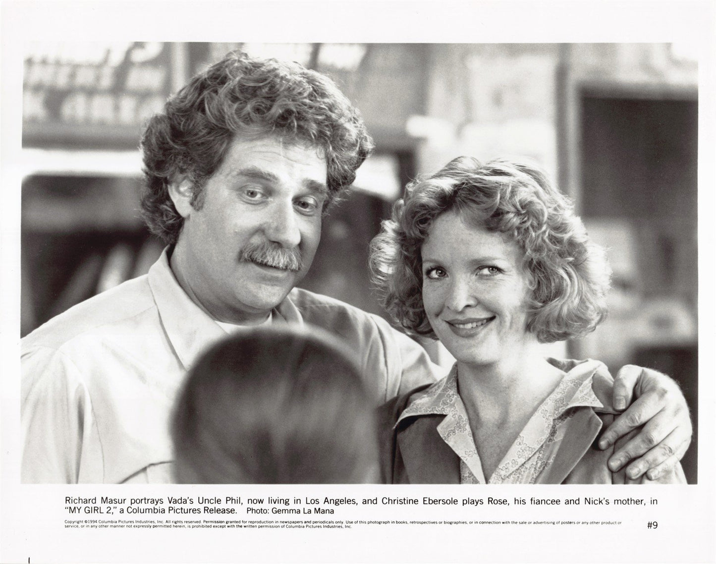 Anna Chlumsky MY GIRL 2 O'Brien Aykroyd Jamie Lee Curtis original press photos