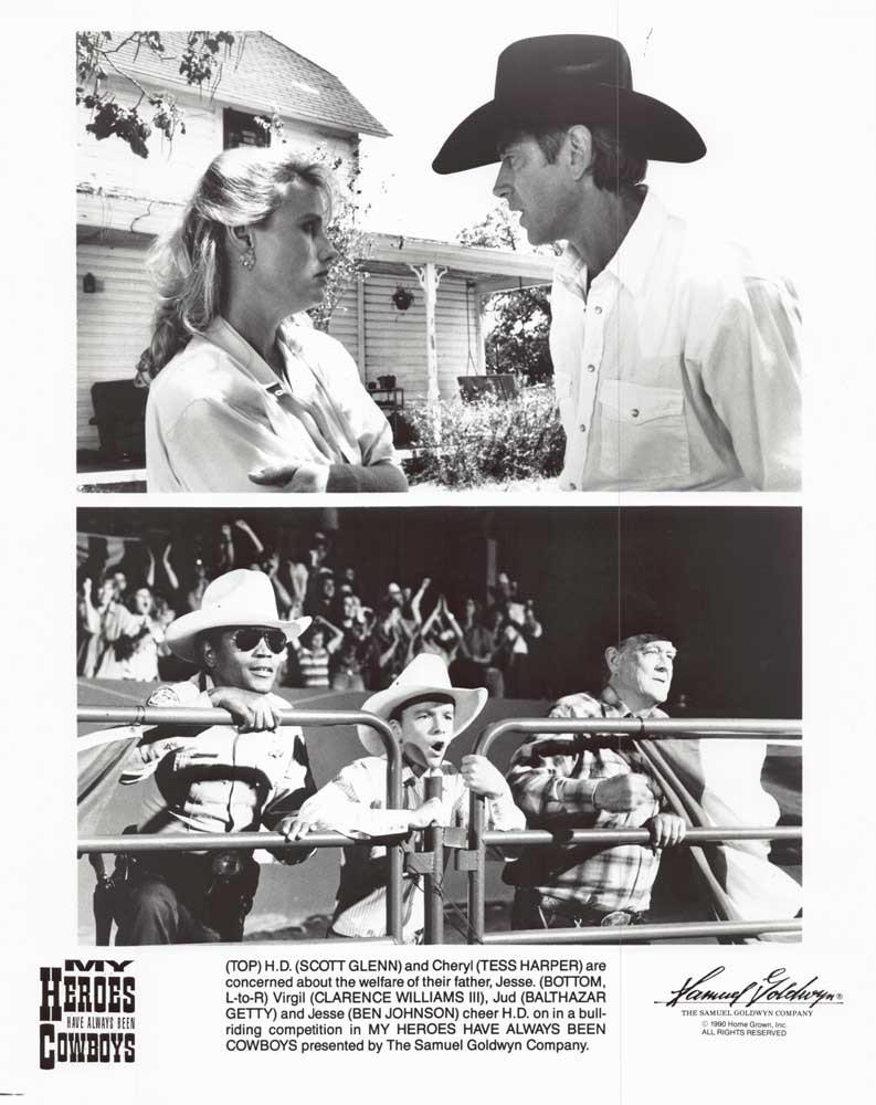 Scott Glenn MY HEROES HAVE ALWAYS BEEN COWBOYS Tess Harper original 8x10 photo
