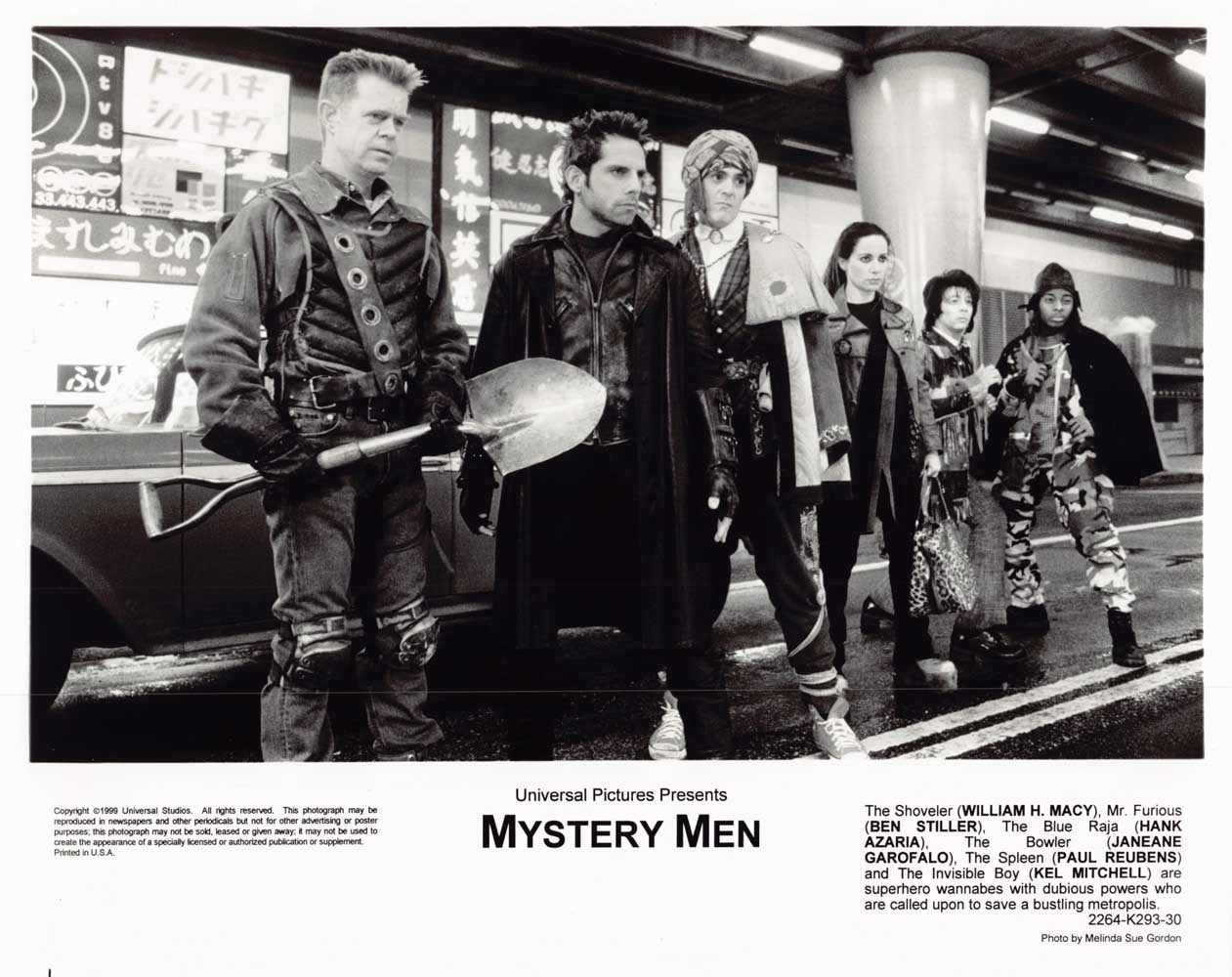Azaria MYSTERY MEN Reubens Garofalo Macy Stiller original 10x8 press photo 1999