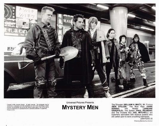 Azaria MYSTERY MEN Reubens Garofalo Macy Stiller original 10x8 press photo 1999