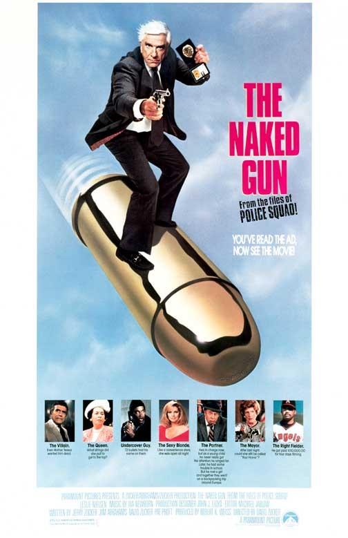 Leslie Nielsen NAKED GUN movie poster 11x17