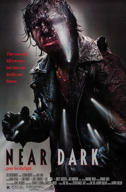 Bill Paxton NEAR DARK Lance Henriksen original 27x40 movie poster 1987