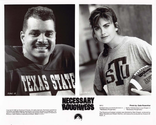 Scott Bakula 1991 NECESSARY ROUGHNESS original press photos 8x10 Kathy Ireland