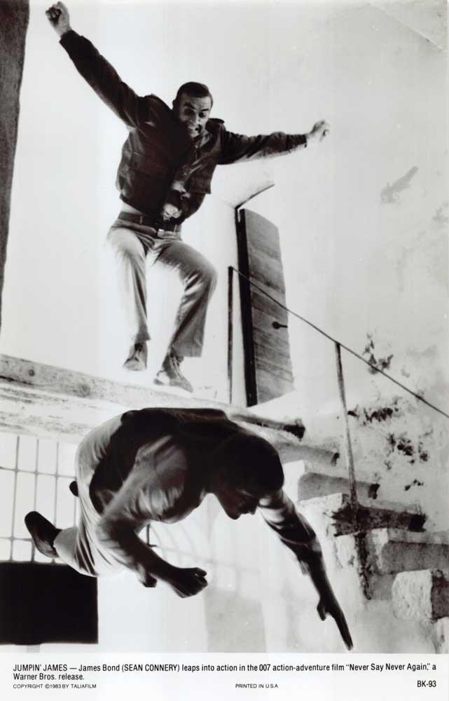 Sean Connery NEVER SAY NEVER AGAIN original 1983 press photo James Bond 007