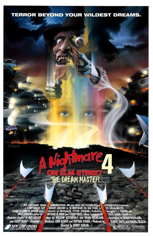 Robert Englund NIGHTMARE ON ELM STREET 4 DREAM HUNTER movie poster 11x17