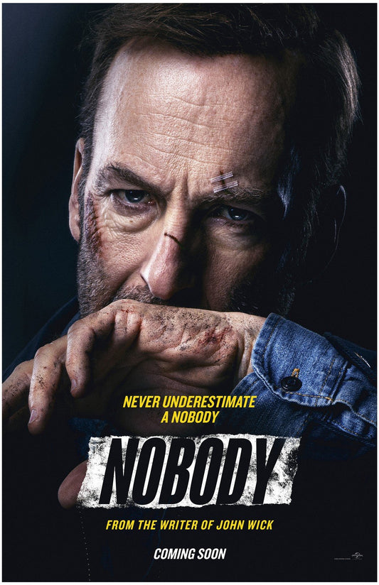 Bob Odenkirk NOBODY Michael Ironside advance movie poster 11x17