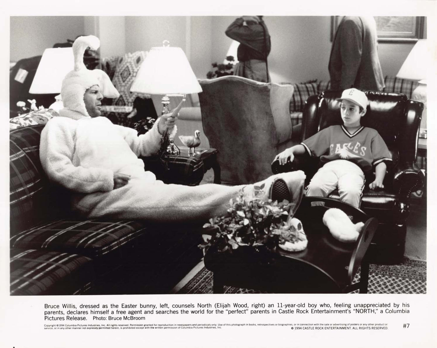 Bruce Willis NORTH Elijah Wood 1994 original 8x10 press photo