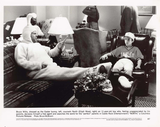 Bruce Willis NORTH Elijah Wood 1994 original 8x10 press photo