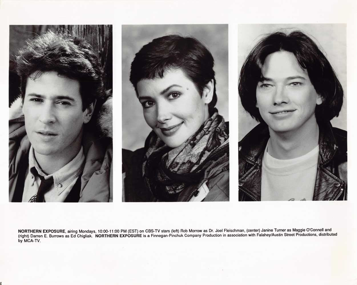 Rob Morrow NORTHERN EXPOSURE Janine Turner original 8x10 press photos