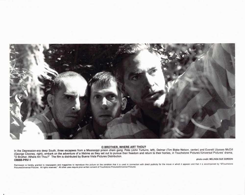 John Turturro O BROTHER WHERE ART THOU? Clooney original 10x8 press photo 2001