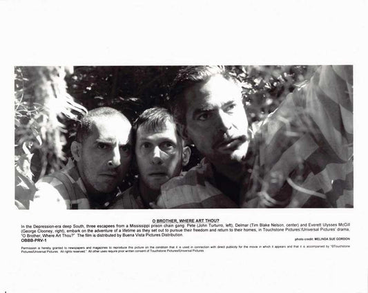 John Turturro O BROTHER WHERE ART THOU? Clooney original 10x8 press photo 2001