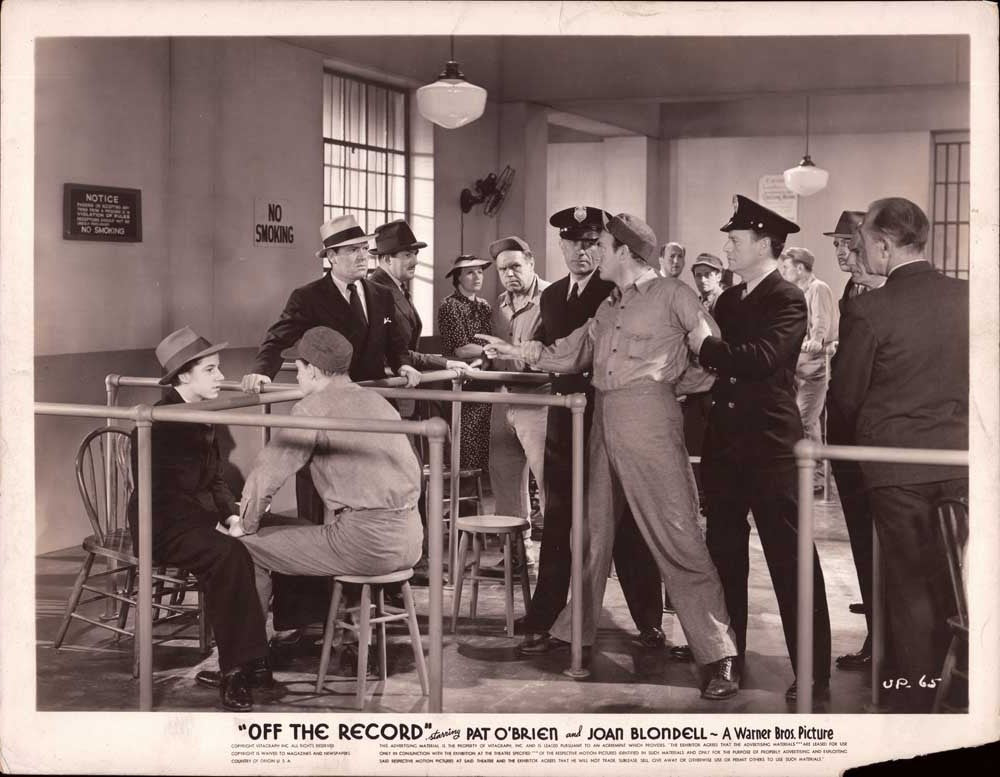 Pat O'Brien OFF THE RECORD Joan Blondell Bobby Jordan original 10x8 press photos