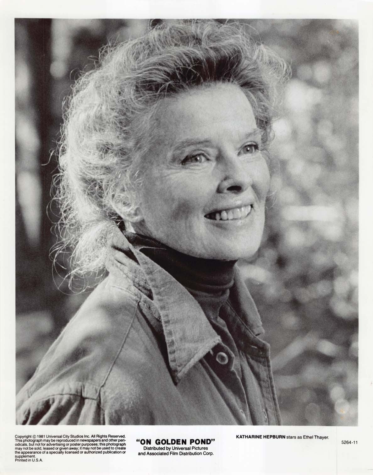 Henry Fonda ON GOLDEN POND Katharine Hepburn original press photos 1981