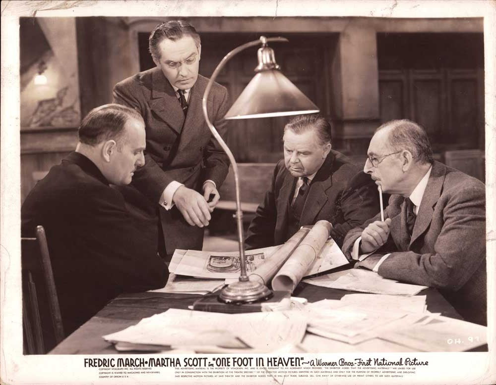 Fredric March ONE FOOT IN HEAVEN Martha Scott original 10x8 press photos 1941