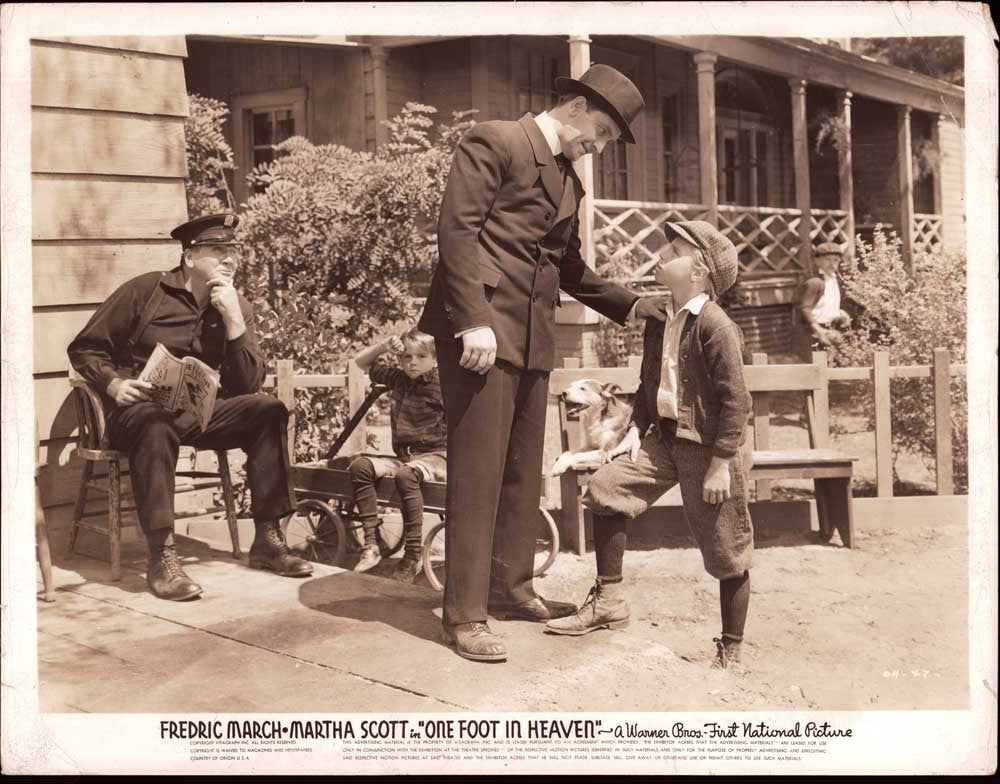 Fredric March ONE FOOT IN HEAVEN Martha Scott original 10x8 press photos 1941