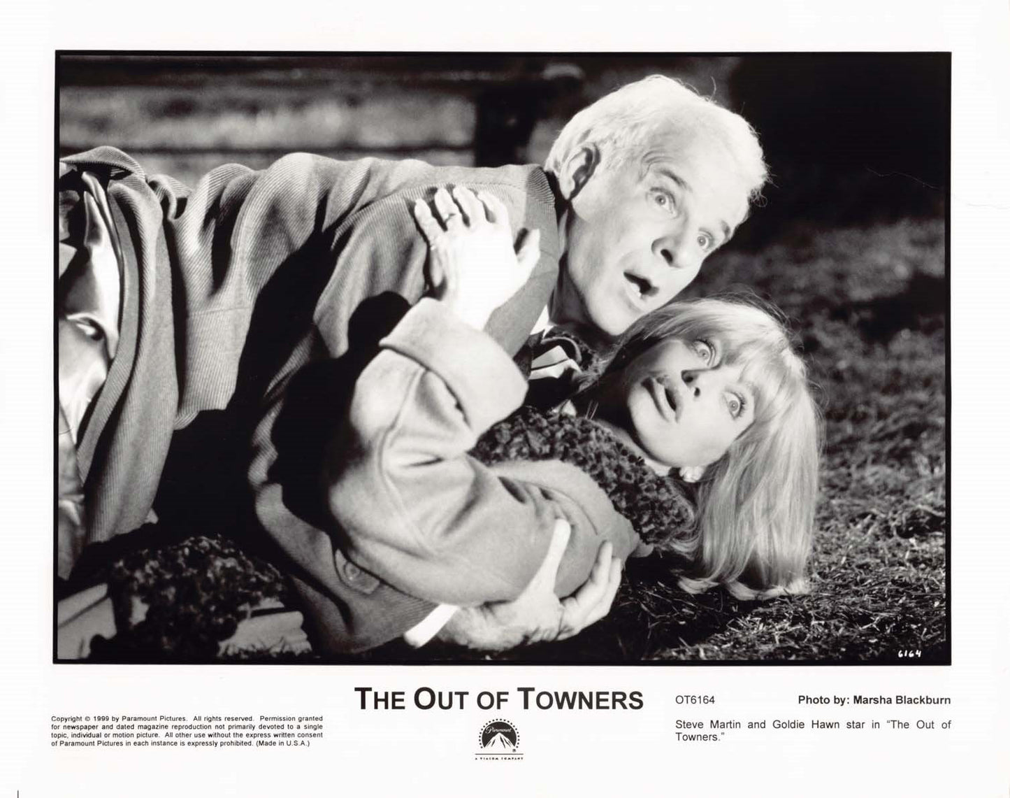 Goldie Hawn THE OUT-OF-TOWNERS Steve Martin 1999 original 8x10 press photos