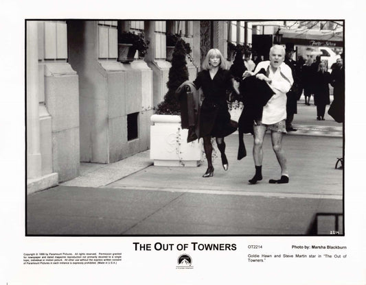 Goldie Hawn THE OUT-OF-TOWNERS Steve Martin 1999 original 8x10 press photos