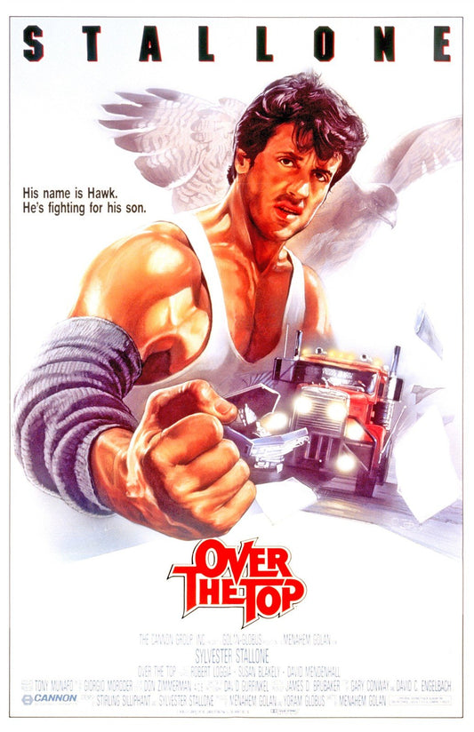 Sylvester Stallone OVER THE TOP artwork movie poster 11x17