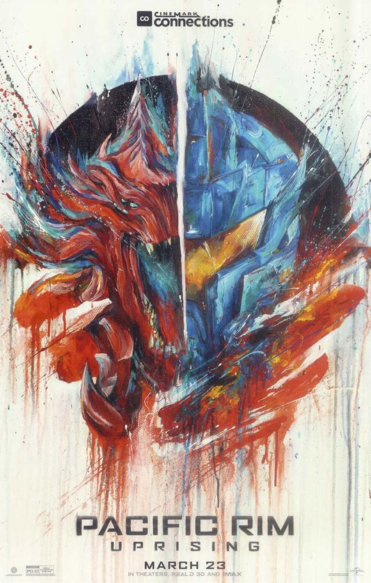 Cailee Spaeny PACIFIC RIM UPRISING original studio movie poster 11x17 Cinemark