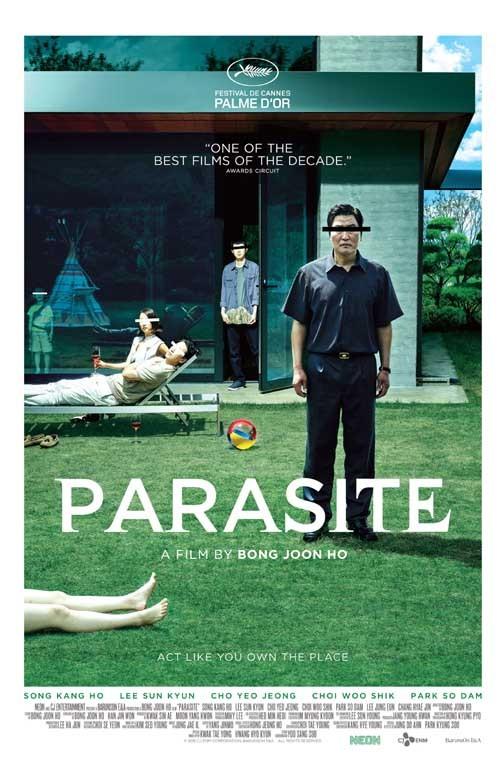 Bong Joon Ho's PARASITE movie poster 11x17
