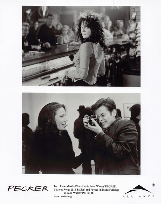 Martha Plimpton PECKER Edward Furlong original 8x10 press photo 1998 John Waters