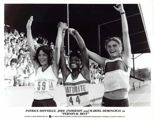 Mariel Hemingway PERSONAL BEST Jodi Anderson Patrice Donnelly press photo 1982