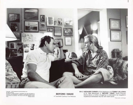 Kathleen Turner BEFORE I WAKE Tommy Lee Jones original 8x10 press photos 1991