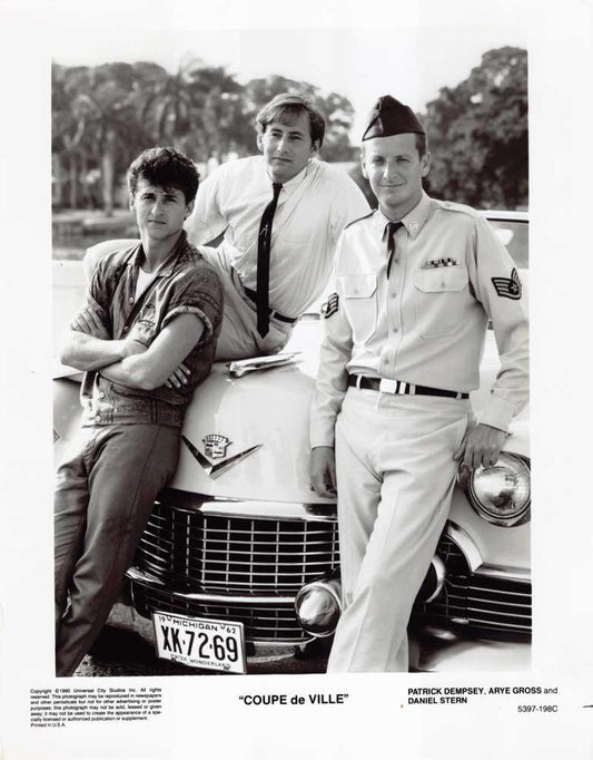 Patrick Dempsey COUPE de VILLE Arye Gross Daniel Stern original 8x10 press photo