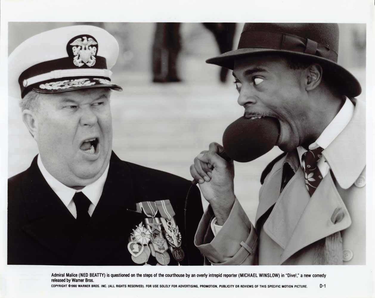 Bill Pullman DIVE! Ned Beatty Michael Winslow original 8x10 press photos 1990