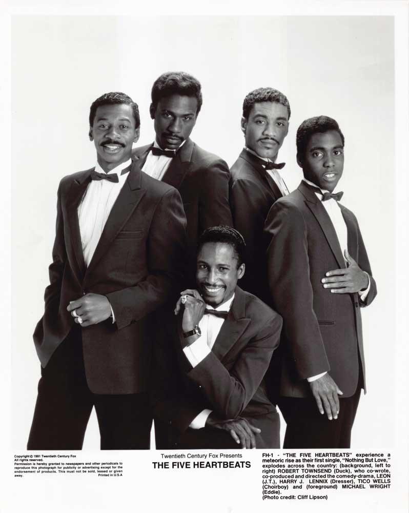 Robert Townsend FIVE HEARTBEATS Harry J Lennix original 8x10 press photo 1991