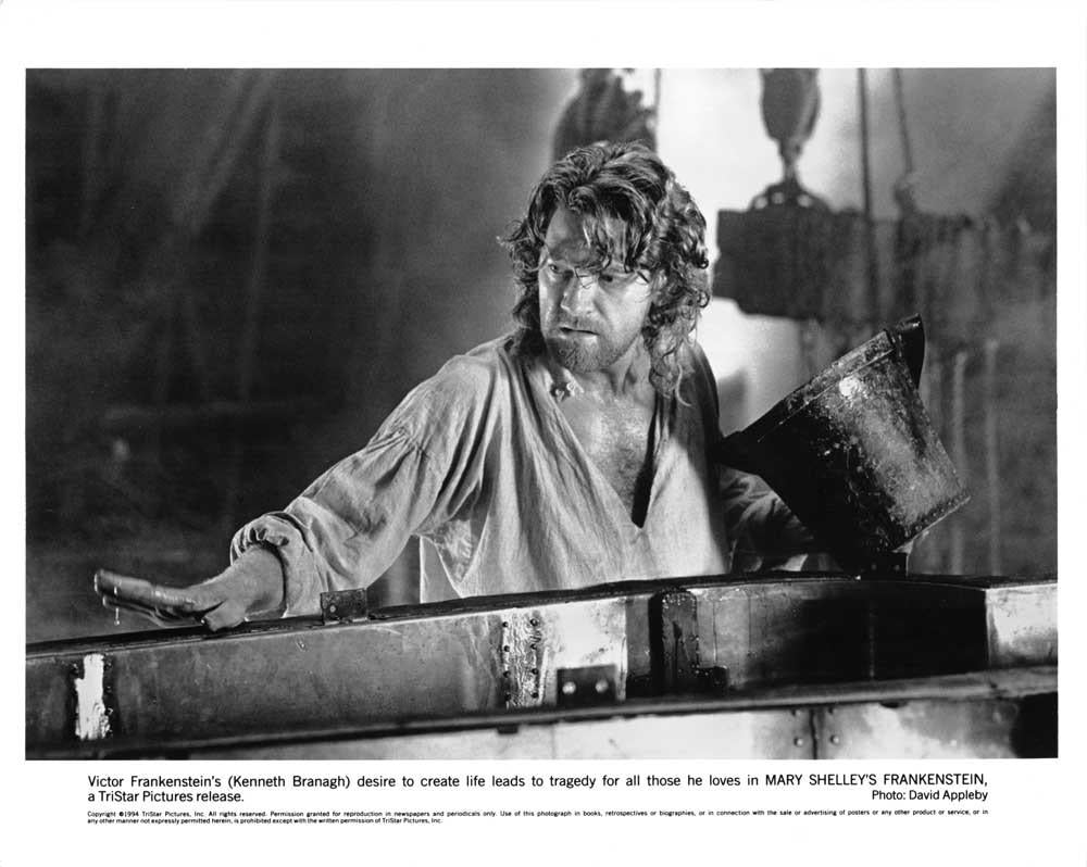 Kenneth Branagh MARY SHELLEY'S FRANKENSTEIN Robert De Niro original press photos