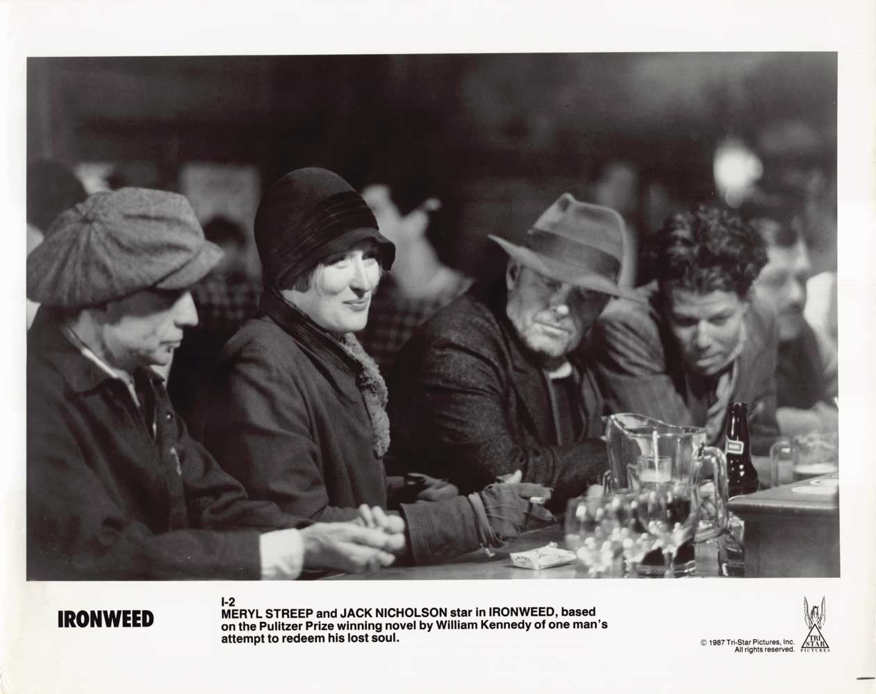 Meryl Streep IRONWEED Jack Nicholson original 8x10 press photo 1987